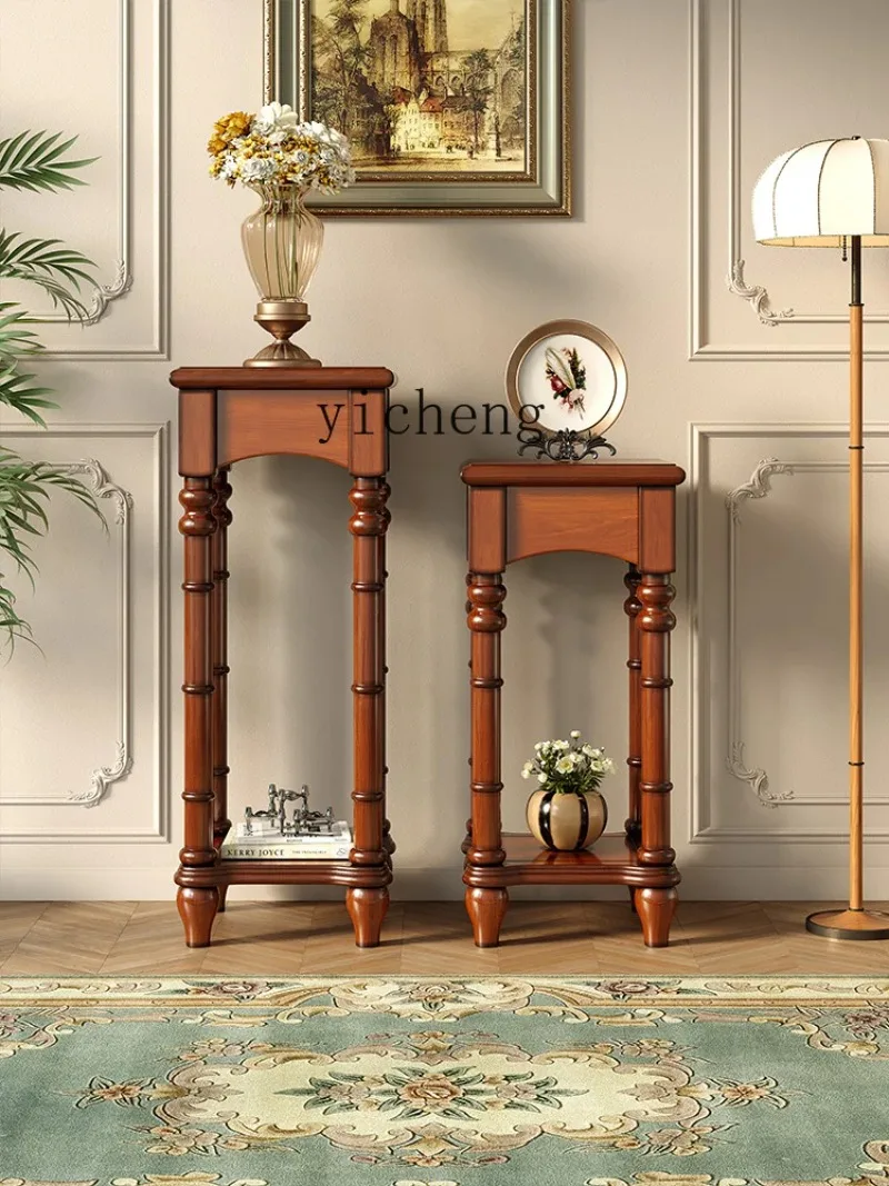 All Solid Wood TV Cabinet Coffee Table Living Room Combination Furniture Modern Mahogany Floor Cabinetx24