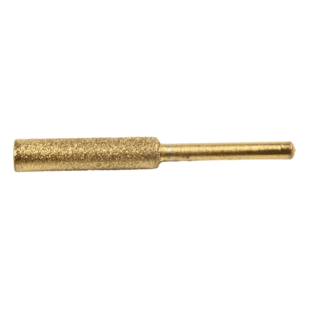 Brand New Chainsaw Sharpener Diamond Home Plated Replacement Spare Parts Titanium 12pcs 3 Size/4pc 4/4.8/5.5mm