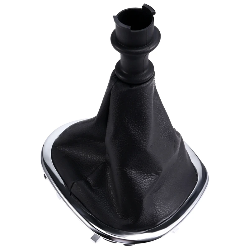 Car Shift Knob Dustproof Boot Gear Lever PU Leather Protective Cover For Renault Trafic III Opel Vivaro Fiat Talento