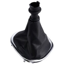 Car Shift Knob Dustproof Boot Gear Lever PU Leather Protective Cover For Renault Trafic III Opel Vivaro Fiat Talento