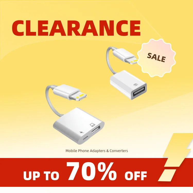 Clearance_Mobile Phone Adapters & Converters_Continuous updates