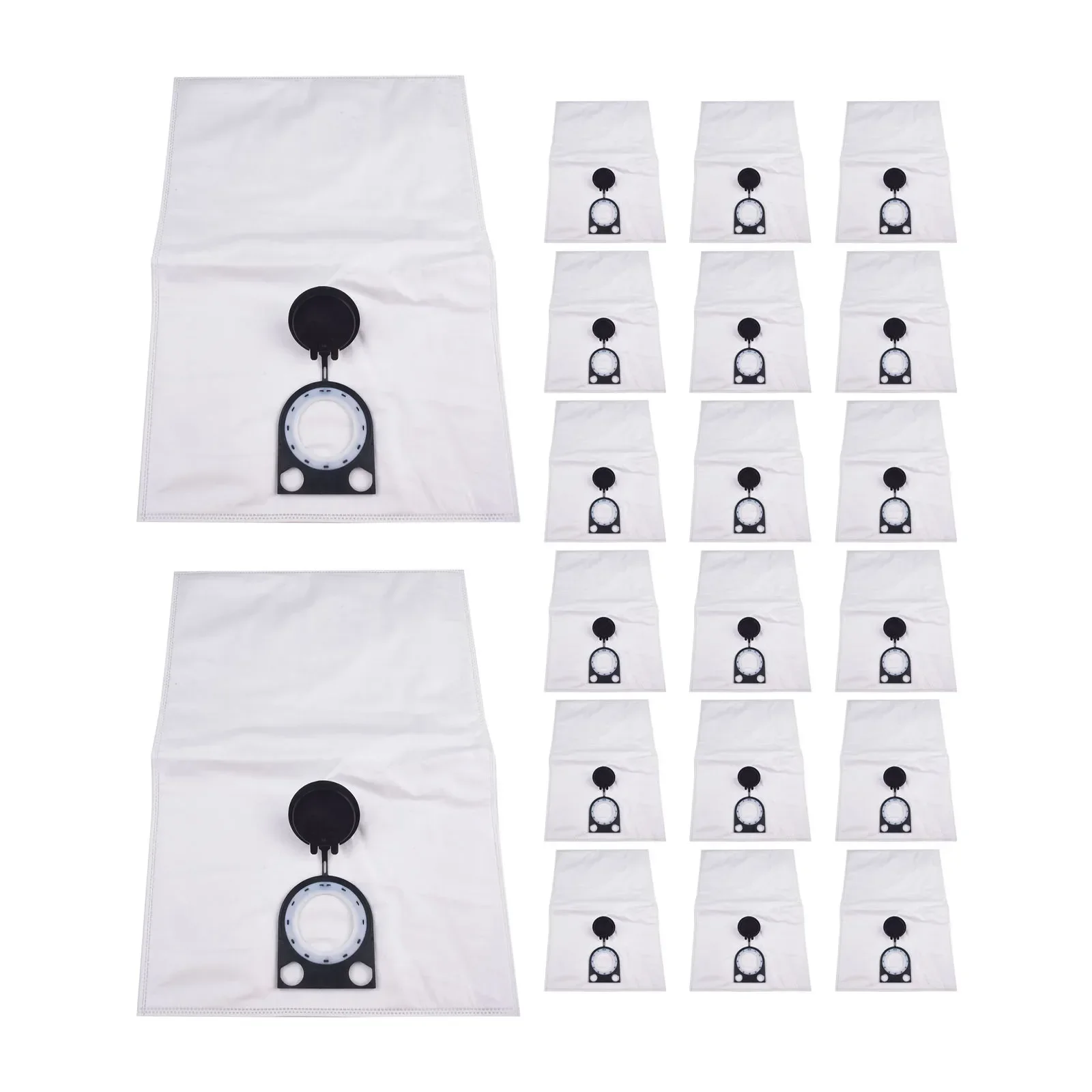 Simplify Your Cleaning Tasks with 20 pieces Dust Bags for Bosch GAS 35 L SFC+ GAS 35 M AFC Robot Vacuum Reliable and Effective