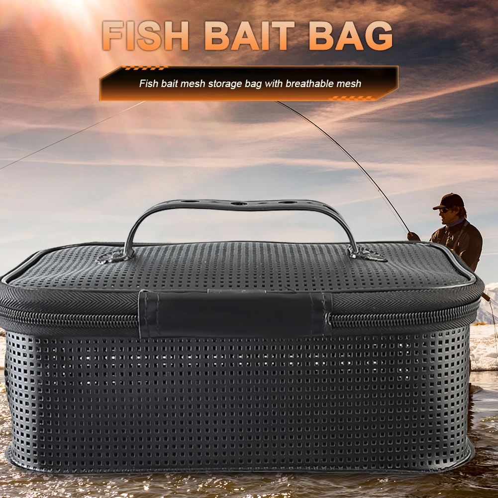 

Portable Fishing Tackle Storage Pack Breathable Universal Fishing Tackle Bags Wear-resistant Large Capacity Outdoor Fishing Tool