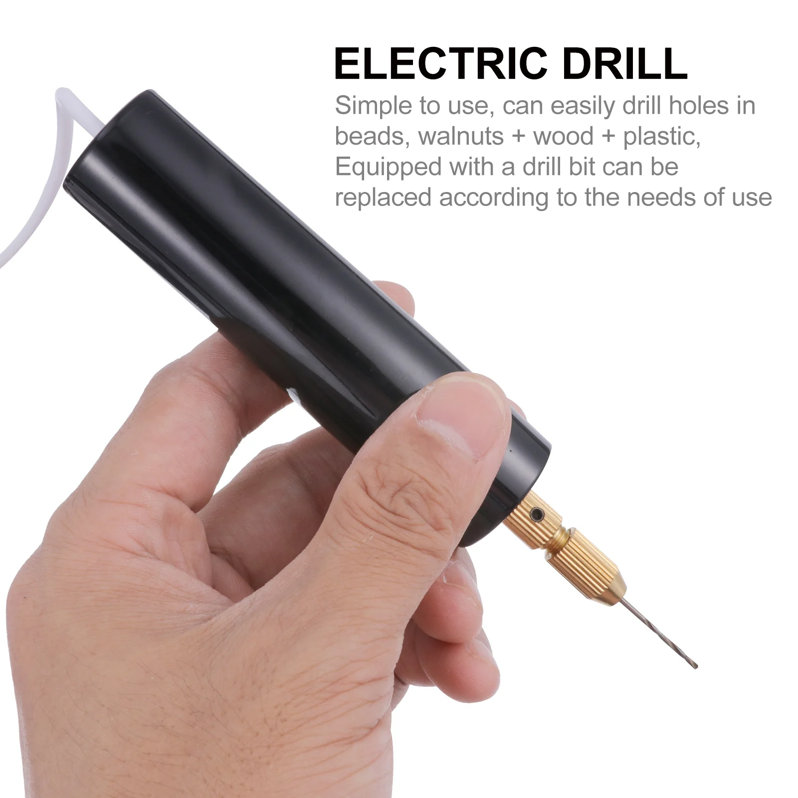 

115 pcs Mini Electric Drill Cordless Rotary Tool Usb Rechargeable For Wood Plastic Glass Stone Polishing Engraving Grinding