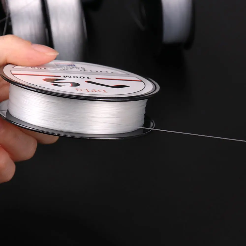 100M  Fishing Wire Nylon Line Fishing Gear Fishing Tackle Bass Carp Fish Saltwater Fishing Line Fishing Cord