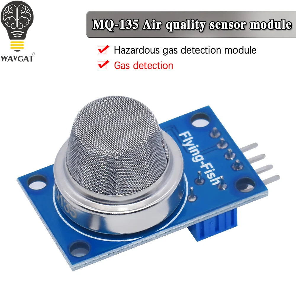 WAVGAT nowy MQ135 MQ-135 czujnik jakości powietrza moduł wykrywania gazów niebezpiecznych dla Arduino M2 promocjaHot New Arrival
