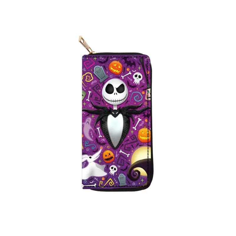 Jack New Women's Long Wallet Fashionable High Quality PU Men's Card Bag Storage Cartoon Versatile Multi Functional Zero Wallet