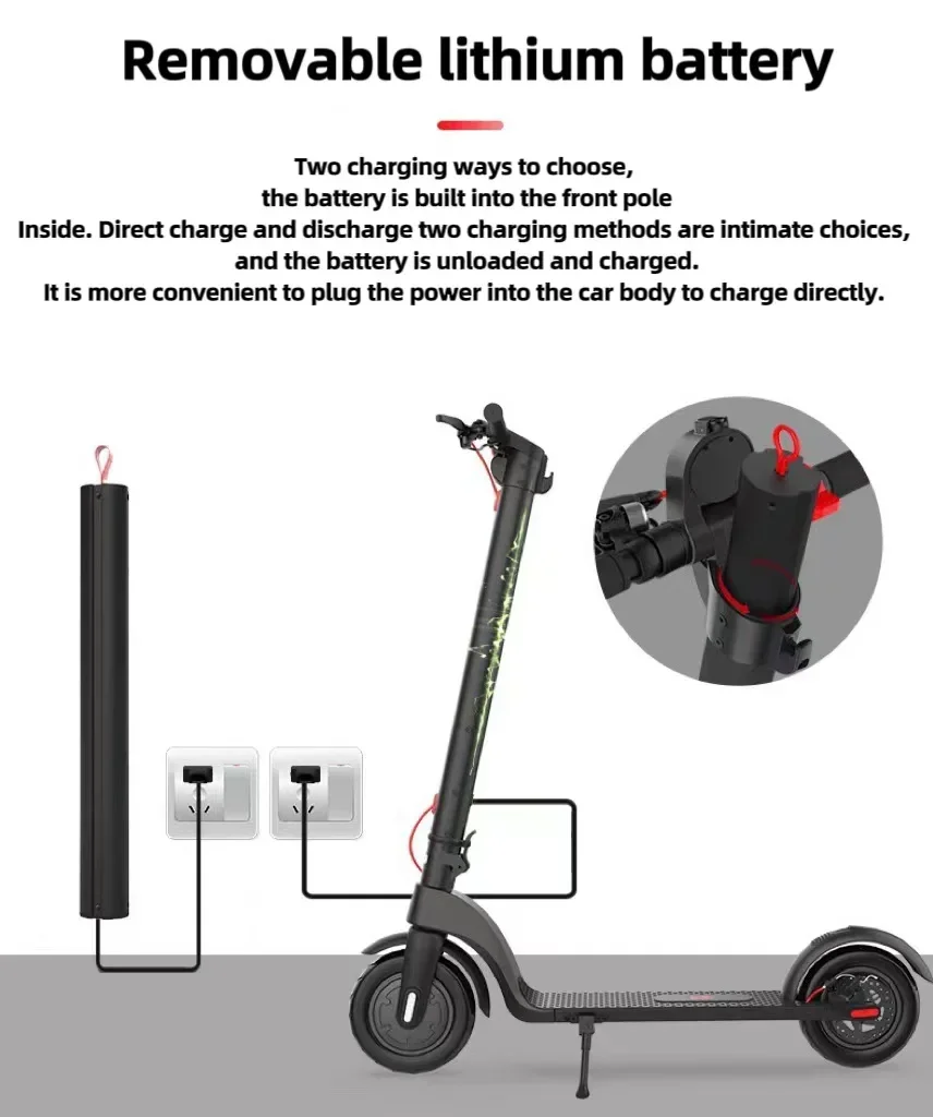 Original Battery for HX X7 Electric Scooter X7 5Ah and X7 Panasonic 6.4Ah Battery