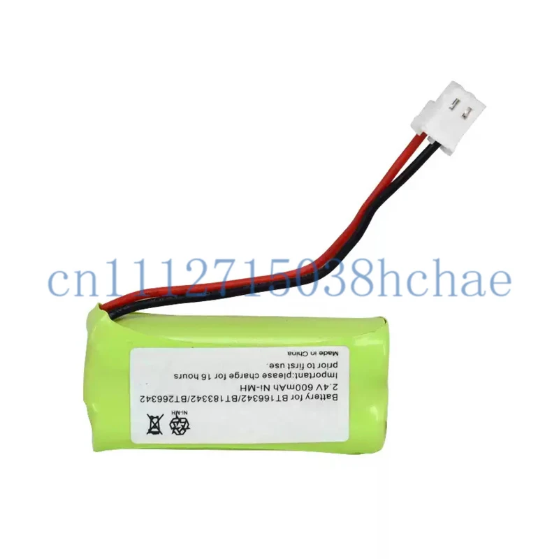 BT183342/BT166342/BT266342 2.4V 600mAh nickel-metal hydride battery pack