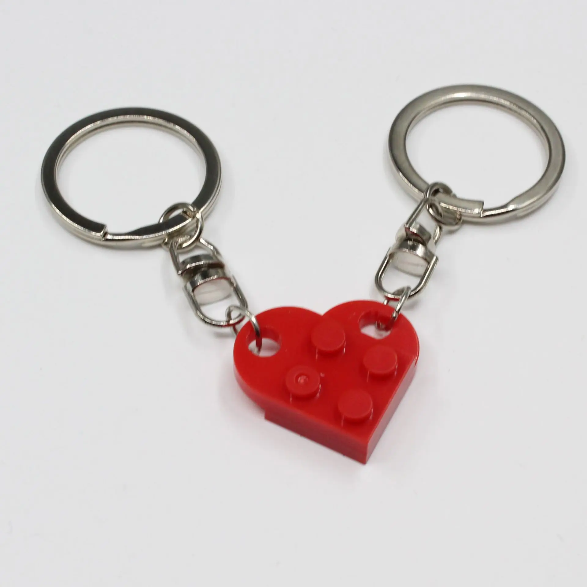 Patelai Portachiavi A Cuore In Acciaio Inossidabile Per Coppie - Con Incisione 'Du Bist Mein Lieblingsmensch' E Scatola Regalo