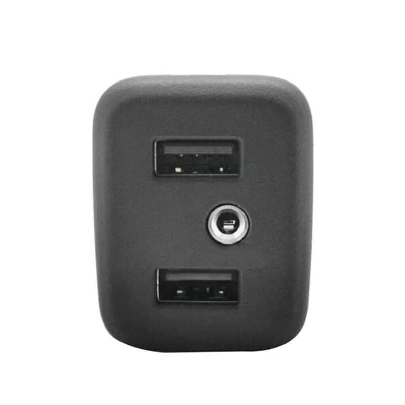 

Plain Car Player Dual USB Port Interface AUX Jack For GM Chevy Cadillac 13519224 13509942 13510854 Replacement Parts