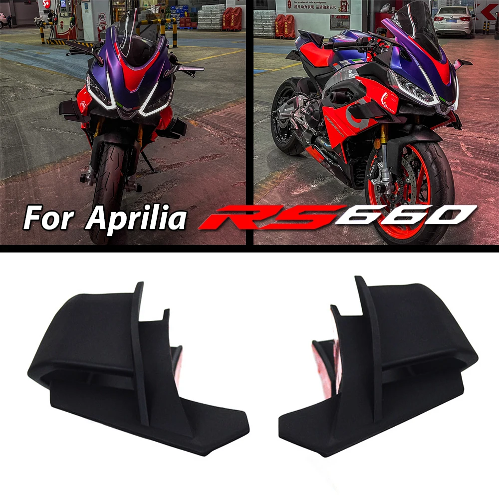 

New For Aprilia RS660 rs 660 Motorcycle cowl Trim Wing Protective Enclosure On Both Sides Spoiler Accessories