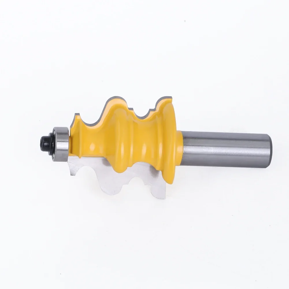 AURWOF 1 Stück Hartmetall 1/2" Profilfräser, 38,1 mm Holzfräser, Profilier- und Gravierwerkzeug für Fräsmaschinen MC03081 – Detail 5