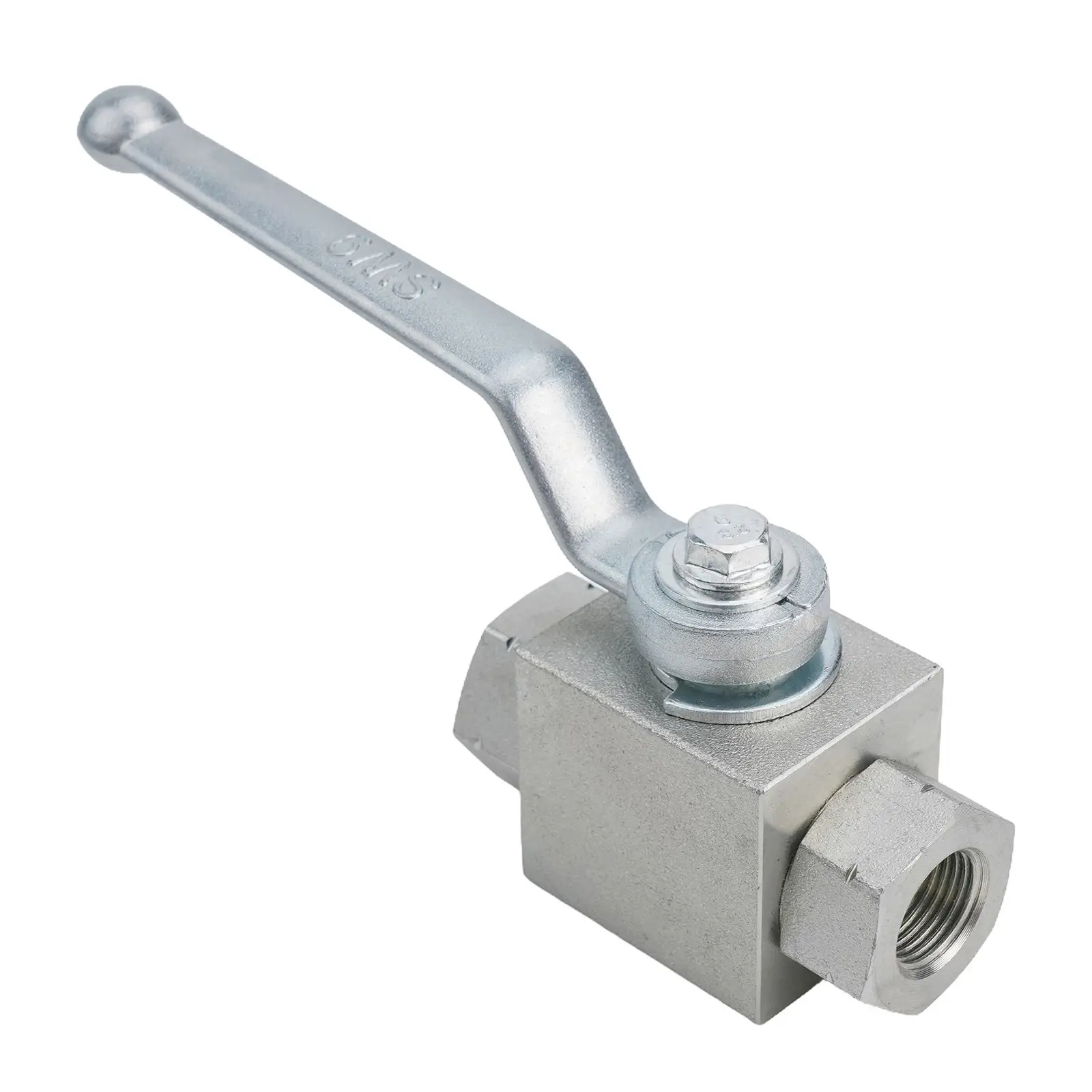 500 Bar 2-way Ball Valve Maintenance Operations Threaded NPT Connection Pressure Resistant Suitable For High Pressure