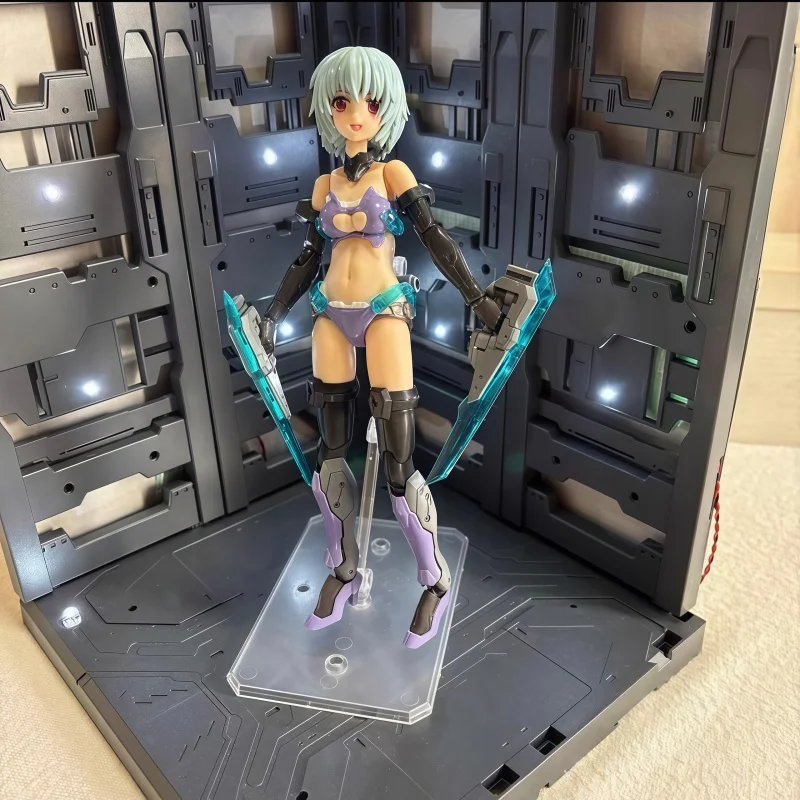 

Kotobukiya FG058 Frame Arms Girl Hresvelgr Bikini Armor Ver. Reissue Full Action Non Scale Plastic Model Kit Assemblable Figure