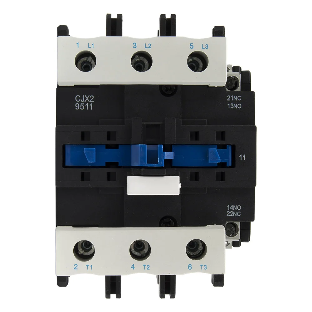 CJX2-9511 95A 3P NO + NC AC contactor CJX2-95 LC1-D95 series contactor 220V 380V 110V 48V 36V 24V