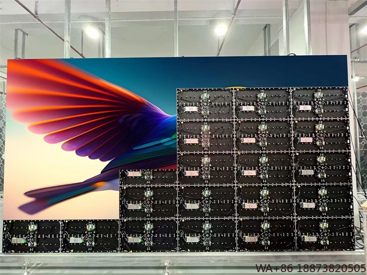 LEDディスプレイ高品質P0.93屋内スクリーンビデオウォール固定設置、小売店広告ディスプレイおよびウェルカムディスプレイ用
