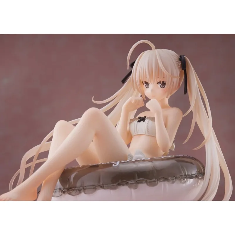 Original Genuine Taito Yosuga No Sora 10cm Kasugano Sora With Swimwear Collection Doll Desktop Decoration Gift For Friends