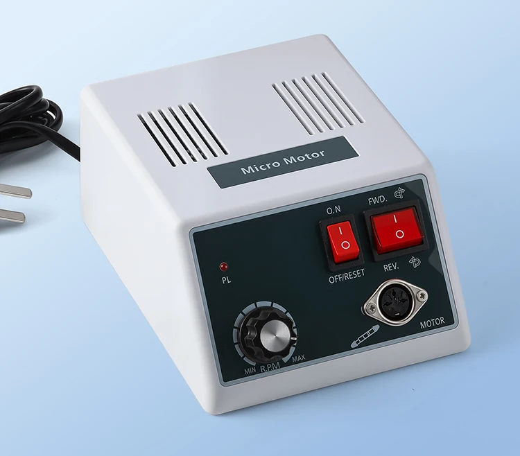 AZDENT Dental-Poliermikromotor mit 35000RPM Handstück-Set, Marathon Schnitzmaschine, Mikromotoreinheit, Laborzahnmedizin-Werkzeug – Detail 12
