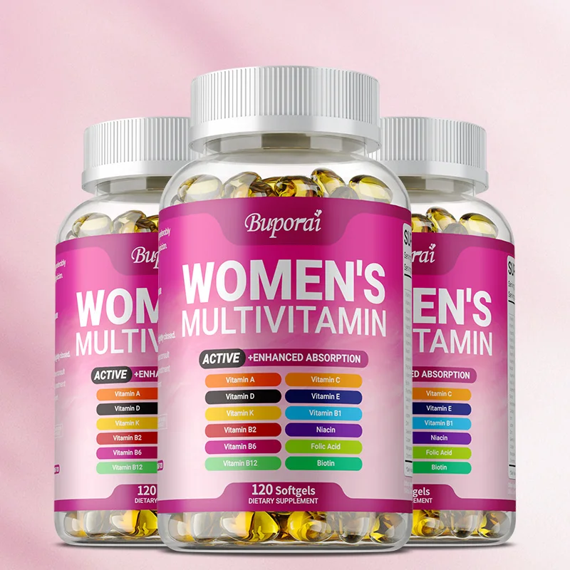 Women's Daily Multivitamin and Multimineral Supplement for Energy, Heart, Joints, Bones, Skin, Immunity, Focus, Vitamins ACEDK