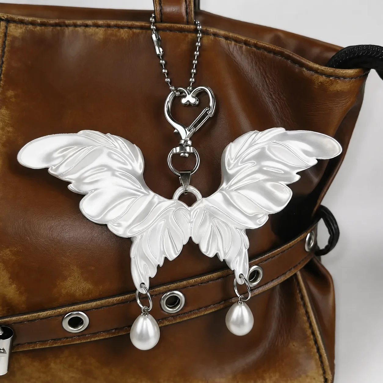 Butterfly Key Chain Heart Shap - đánh giá và giá 3D Printing Stainless Steel
