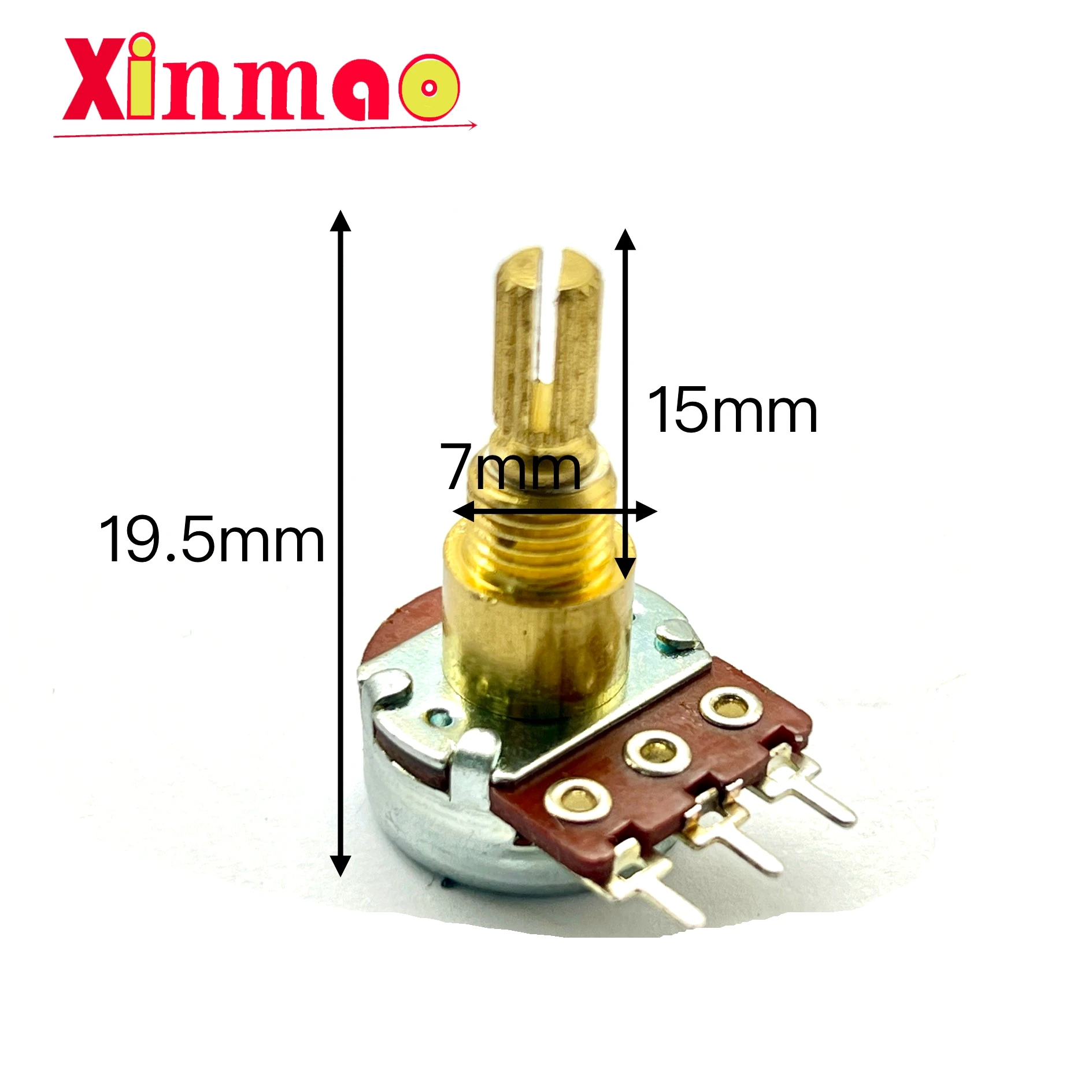 Japanese nobleman RK163 single potentiometer A50K shaft length 20MM serrated electronic keyboard dedicated