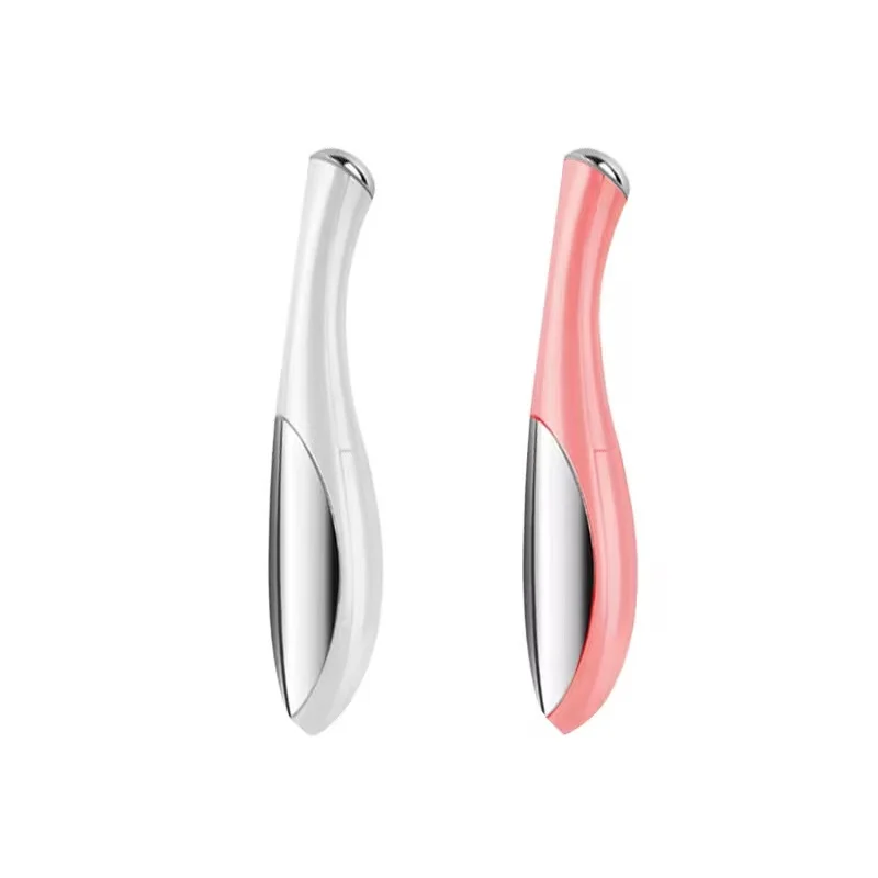 Mini caneta facial elétrica portátil, vibratória, cuidados com os olhos, anti-envelhecimento, removedor de rugas, redutor de círculo escuro, ferramenta de rejuvenescimento da pele