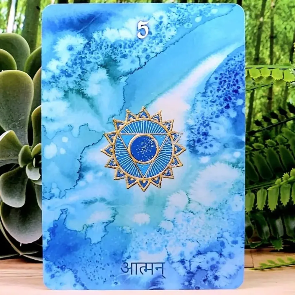 10.4*7.3cm Color Meditation Cards 36 Monochrome Watercolour Cards Perfect Medium for A Journey of Self-discovery