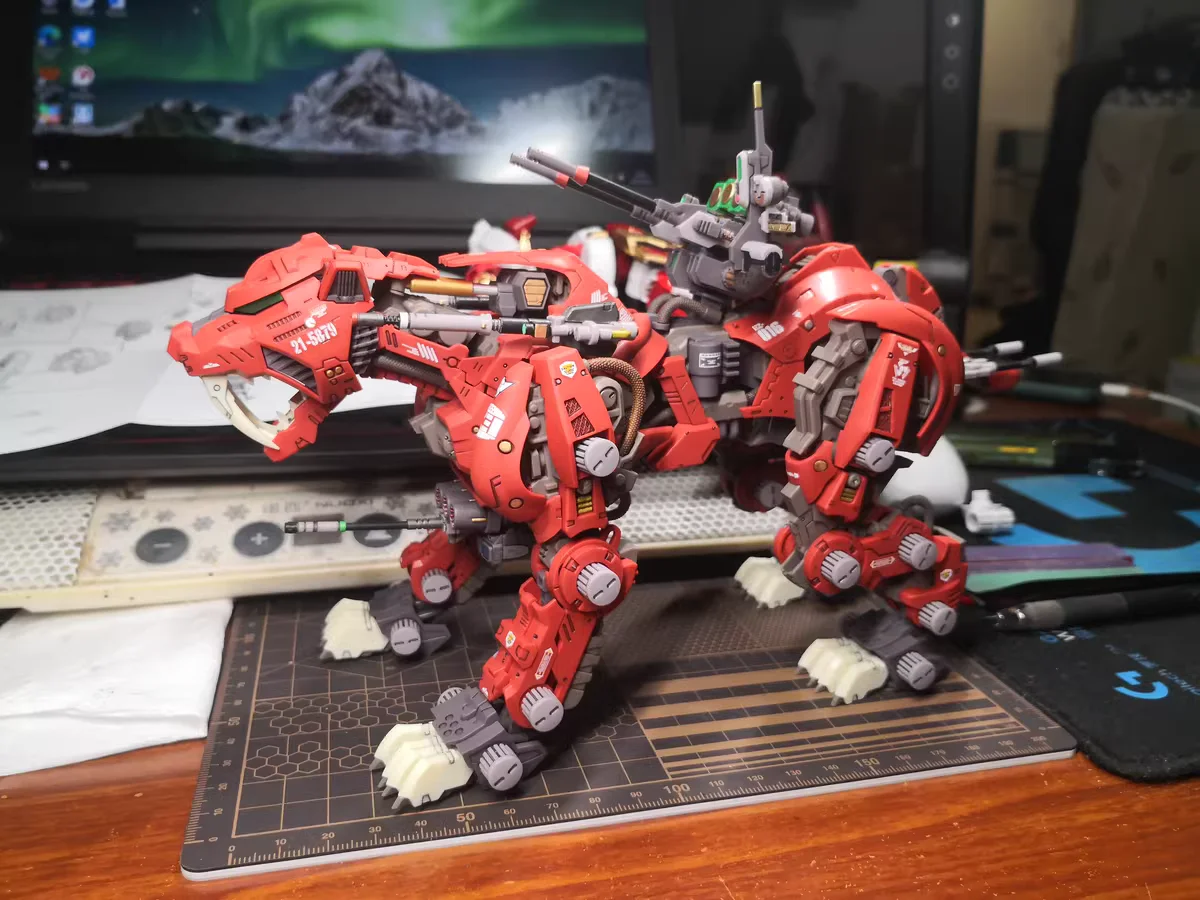 Zoids Bt Model Js003 Rpz-028 B - Model Kit Zoids Blade Liger ulasan dan harga