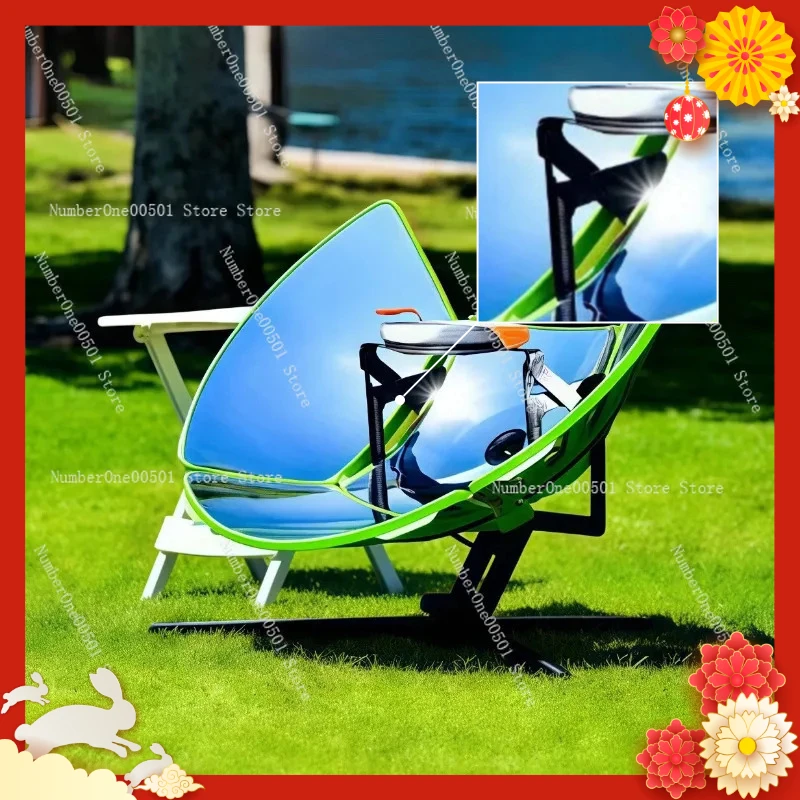 

Портативная солнечная плита для кемпинга, быстрая сборка, экологичная, складная посуда для приготовления пищи