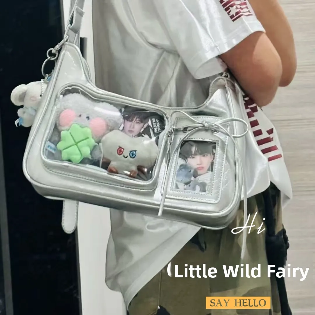 

Versatile Small Wild Fairy Design Sensation Sna Quanti Barbecue Painful Bag Single oulder Bag 2024 New Trend Youth Casu...