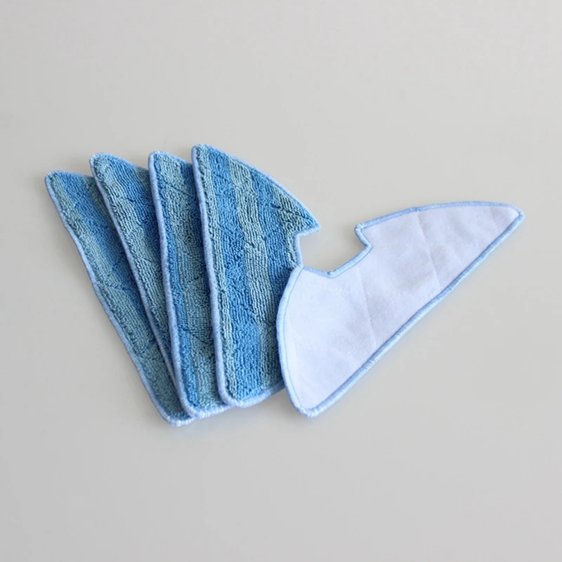 10PCS Mop Cloth Rag For Eziclean ONE Aspirateur Robot Laveur Aqua Robot Vacuum Cleaner Microfiber Mop Cloth Replacement