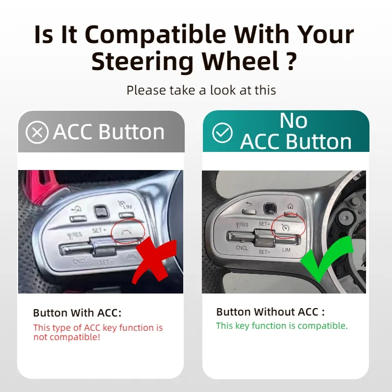 For Mercedes Benz 809 AMG Class CLS GLC GLE GLS CLA GLK W213 W205 W222 W463 Steering Wheel Modification and Upgrade 809 Adapter view 5