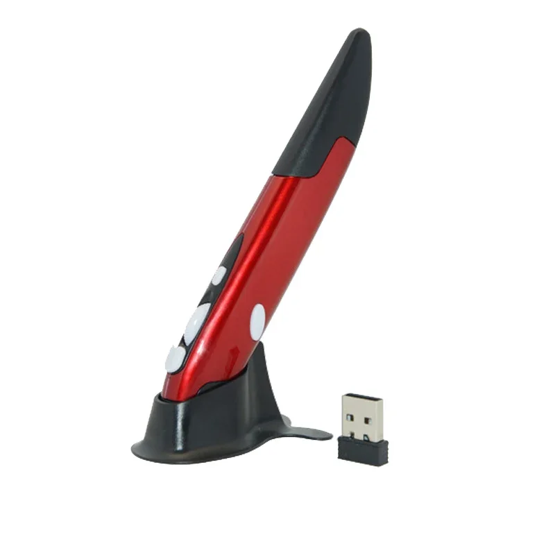 

Mini Wireless Optical Pen Mouse 2.4G 1600 DPI 4 Buttons Pencil USB Ergonomic 800/1200/1600 DPI For PC Laptop Android Tablet