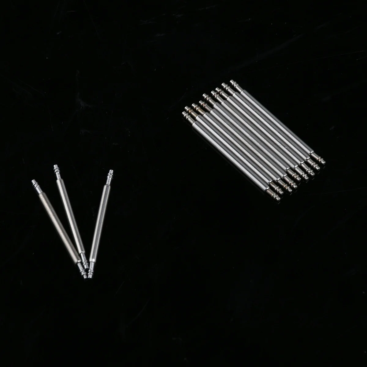 

360Pcs Stainless Steel Watch Band Spring Bars Double Flange Durable Metal Strap Link Pins 18 Sizes 8mm-25mm Repair Tool