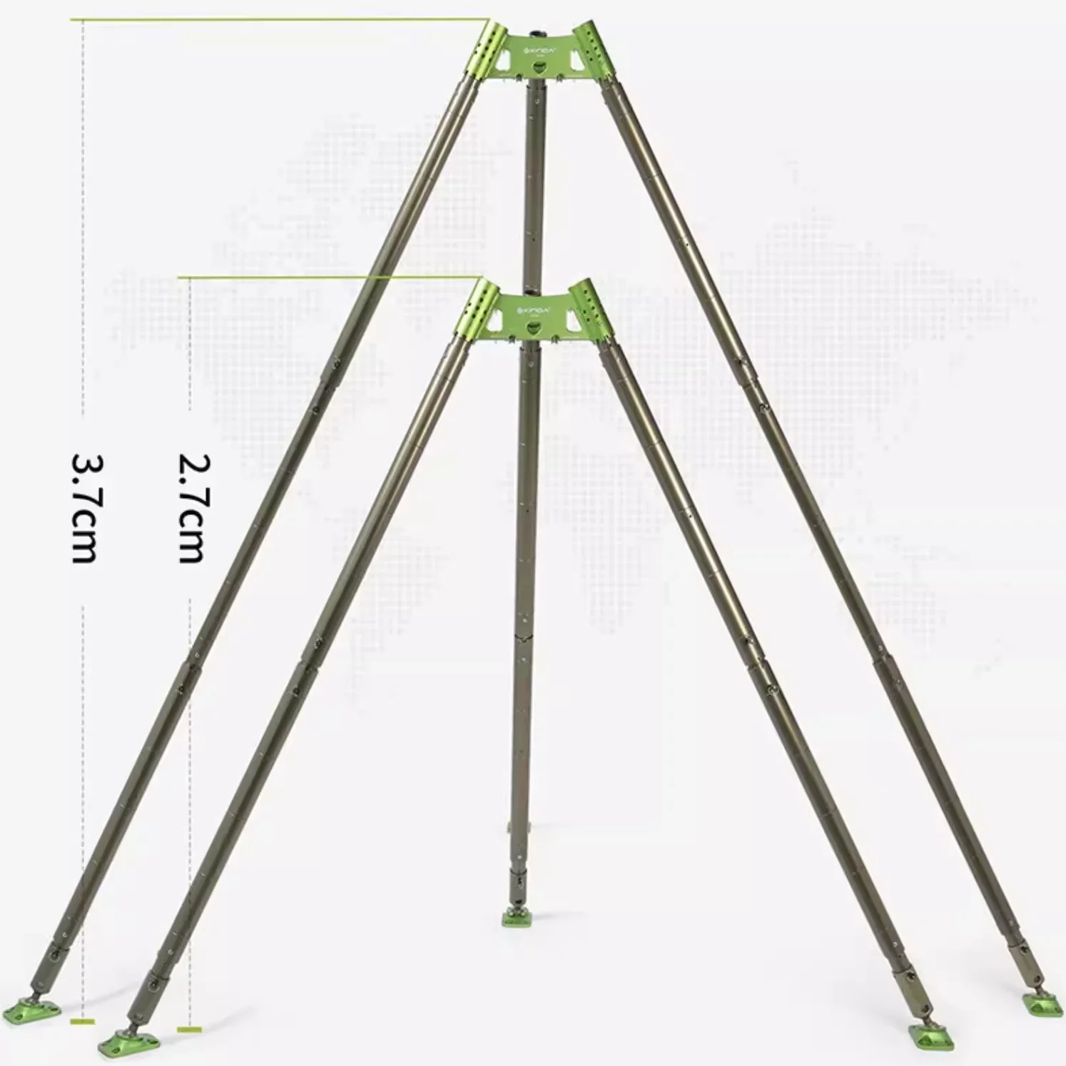 XINDA High Quality Outdoor Adjustable Tripod rescue multifunctional tripod set detachable easy to carry stretcher lifting