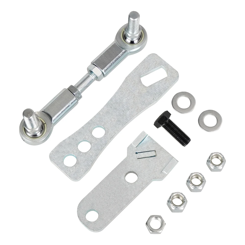 Stainless steel Transfer Case Linkage Kit Competitive with Jeep Cherokee XJ Comanche MJ 1986-2001 Transmission Parts Silver