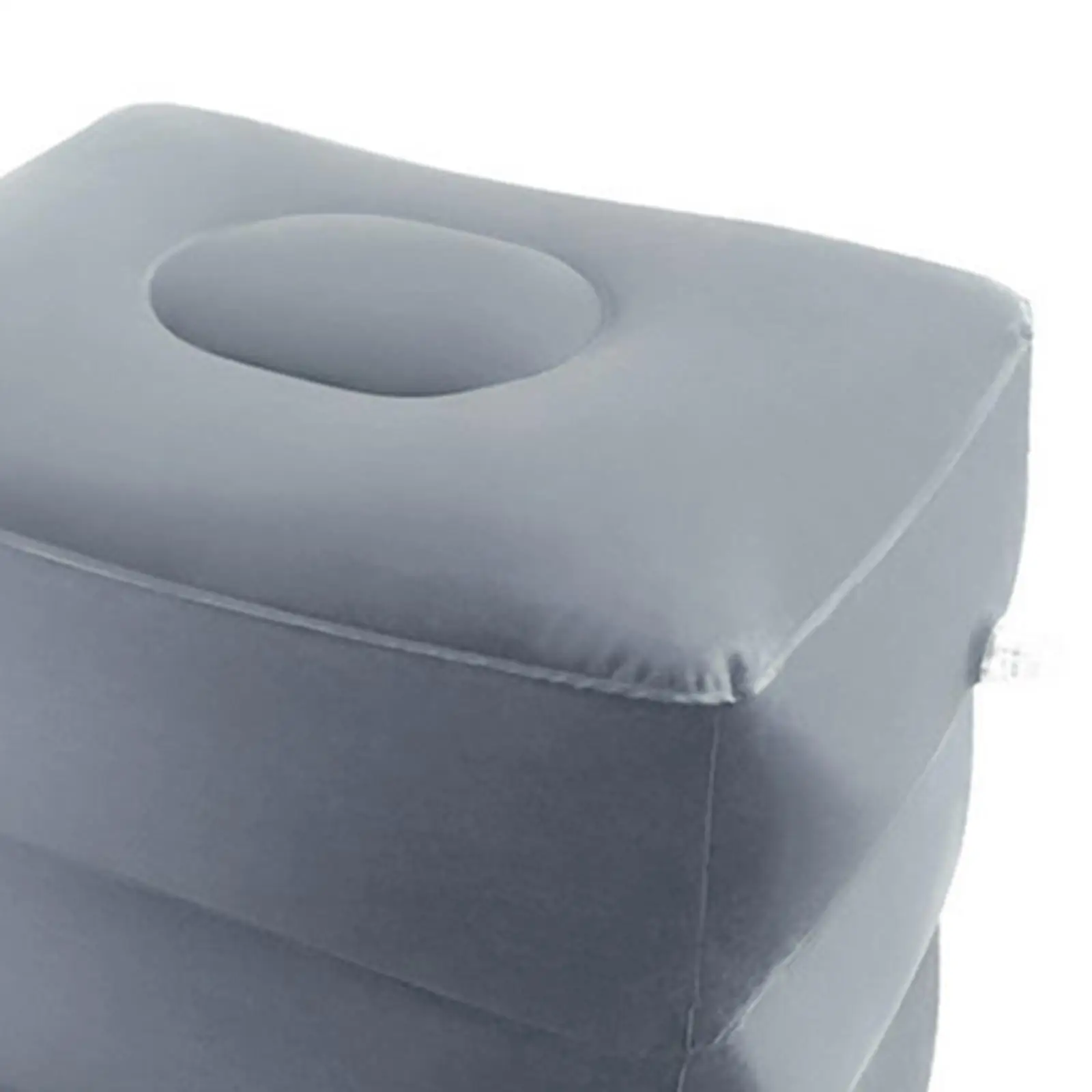 

Travel Footrest Pillow Durable Adjustable Cushion Inflatable Leg Footrest for