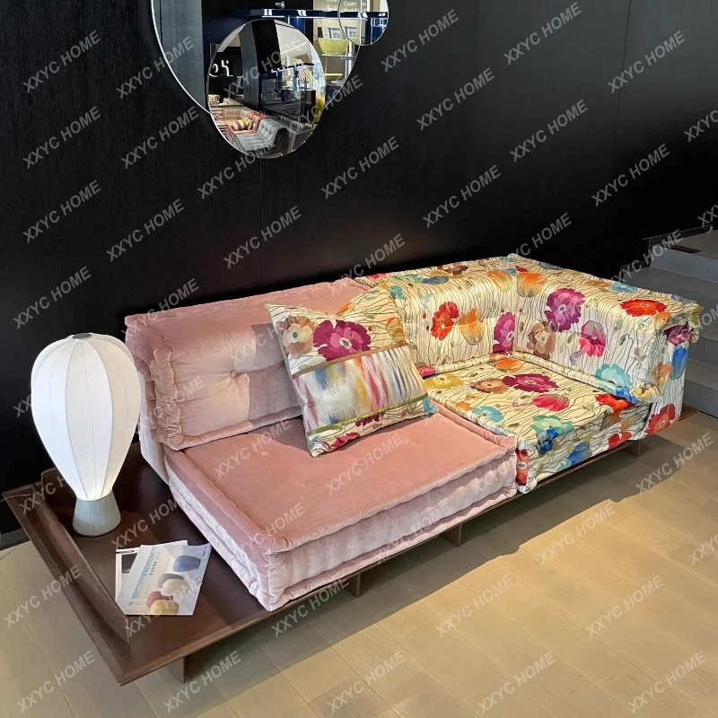 European Designer Living Room Sofas Minimalist Soft Lounge Living Room Sofas Memory Foam Modern