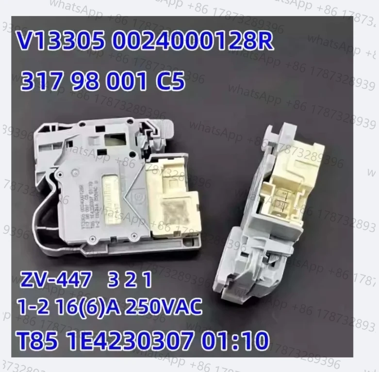 

For Haier Washing Machine Parts 1Pcs Door Lock Switch New V13305 0024000128R