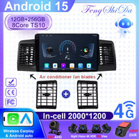 Android 15 For Toyota Corolla E130 E120 2000-2006 Car Radio Multimedia Video Player Navigation GPS stereo Carplay 4G Head Unit