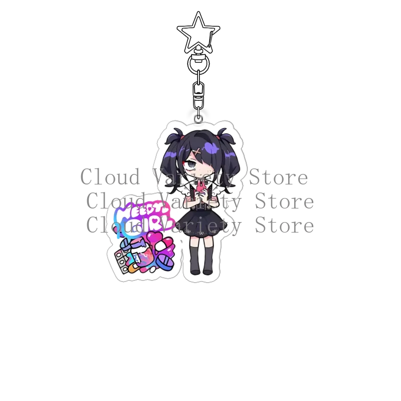 المحتاجة فتاة جرعة زائدة سلسلة مفاتيح من الكرتون الإبداع فريد رائعة حقيبة ظهر الطالب تزيين مُثبت اكسسوارات هدية عيد ميلاد