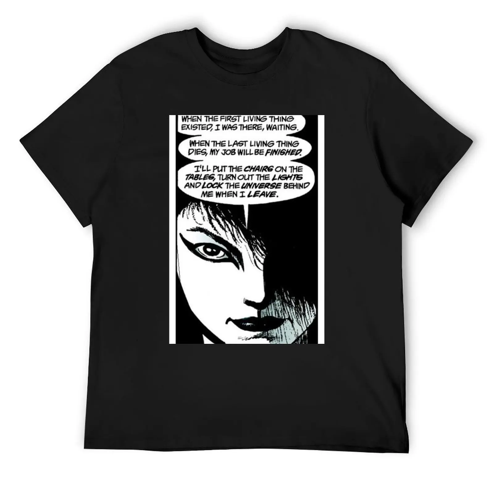 

Death, Sandman T-Shirt vintage clothes tees big and tall t shirts for men