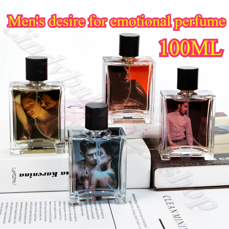 

Men's Emotional Flavor Perfume Fresh Flower Fruit Wooden Fragrance Cologne Eau De Toilette 100ml