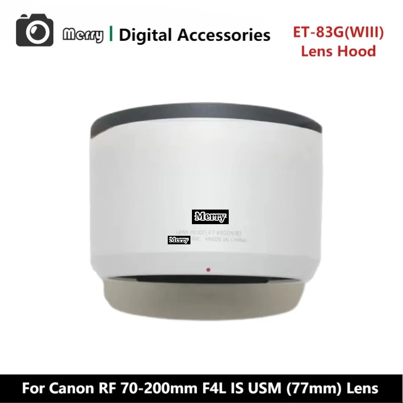 

New Original Genuine Front Lens Hood ET-83G(WIII) For Canon RF 70-200mm F4L IS USM (77mm) Camera Lens RF70-200