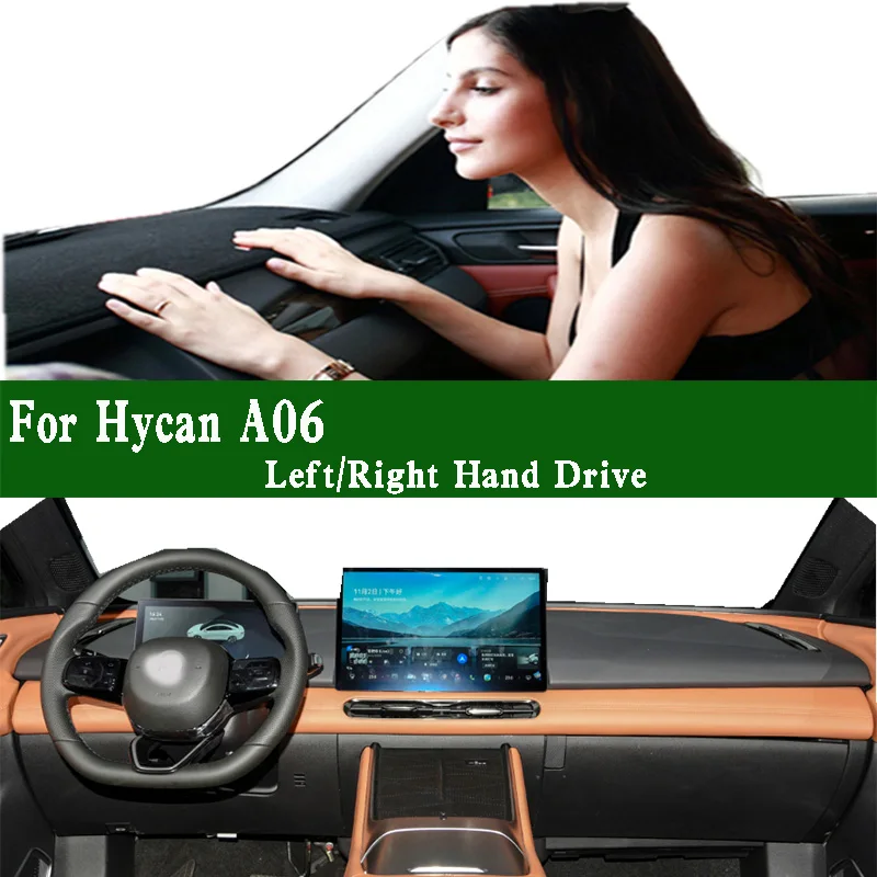 

For Hycan A06 550A 630C Dashmat Dashboard Cover Instrument Panel Sunscreen Protective Pad Anti-Dirt Proof Ornaments