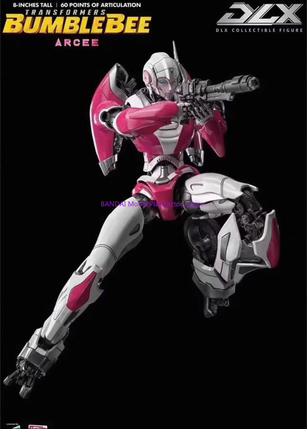 In Stock Transformation Toys 3A ThreeZero DLX G1 ARCEE Bee Alloy High Quality Action figures Toy collection gifts view 5