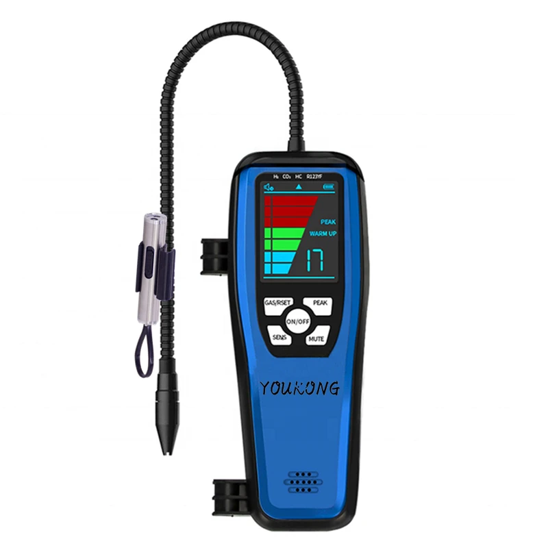 High Sensitivity HVAC Advanced Refrigerant Freon Leak Detector Infrared Sensor Halogen Leakage Tester Checker