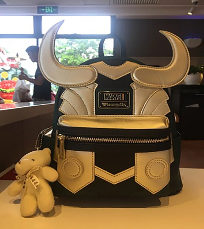 MINISO Disney Loungefy Bag Backpack Rocky School Bag Backpack