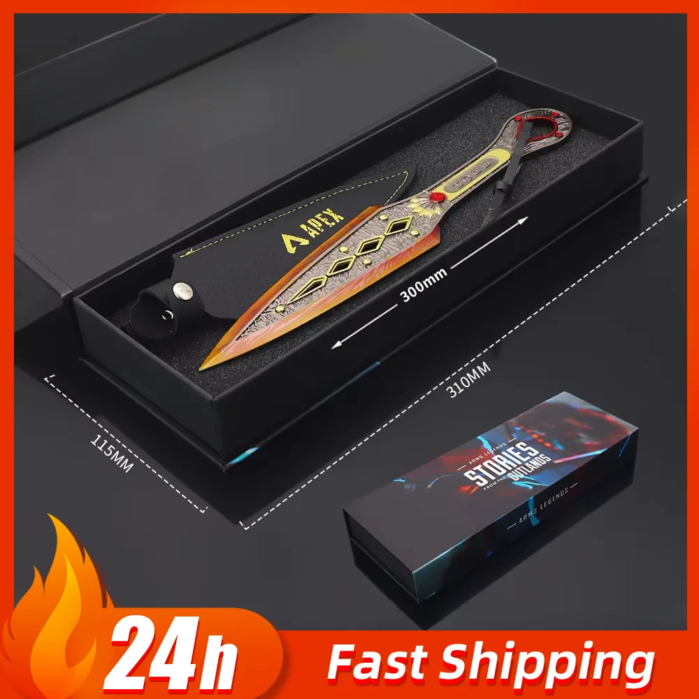 30cm apex esperança amanhecer jogo periferia arco estrela dardo família tesouro energia brinquedo faca acessórios para casa cosplay prop brinquedos seguros presente